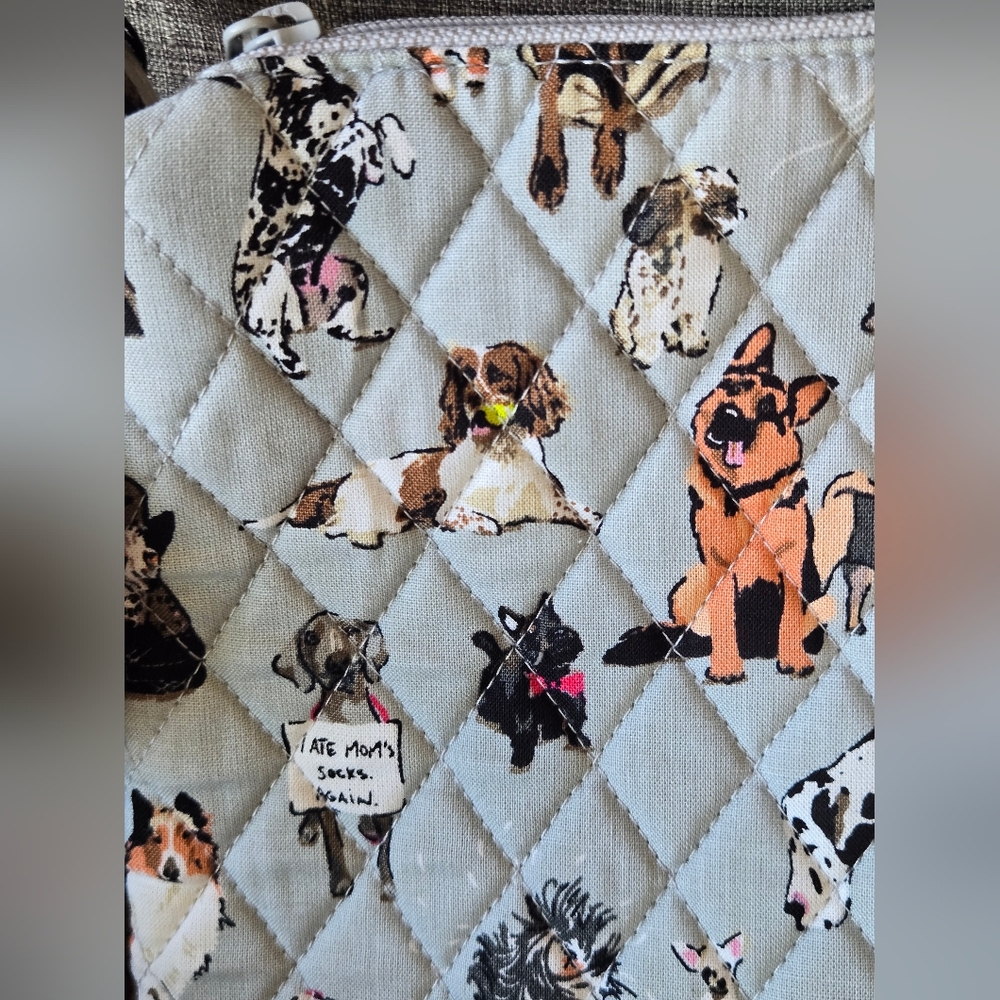 Vera Bradley Dog Show Bucket Crossbody Bag New with tags! - Picture 6 of 12